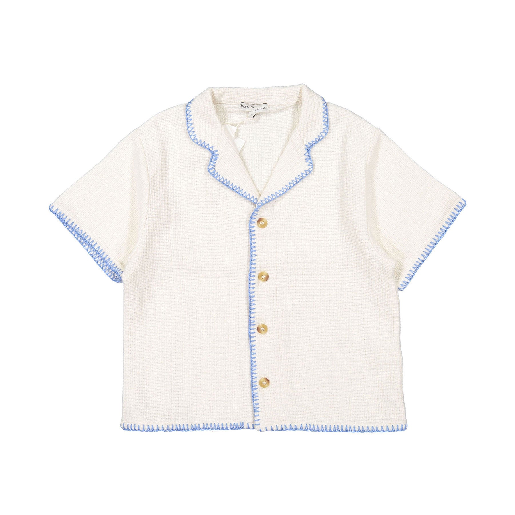 Bebe Organic Needlepoint Luka Simple Shirt – Ladida