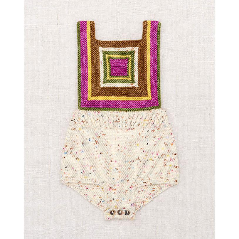 Misha and Puff Confetti Log Cabin Romper – Ladida