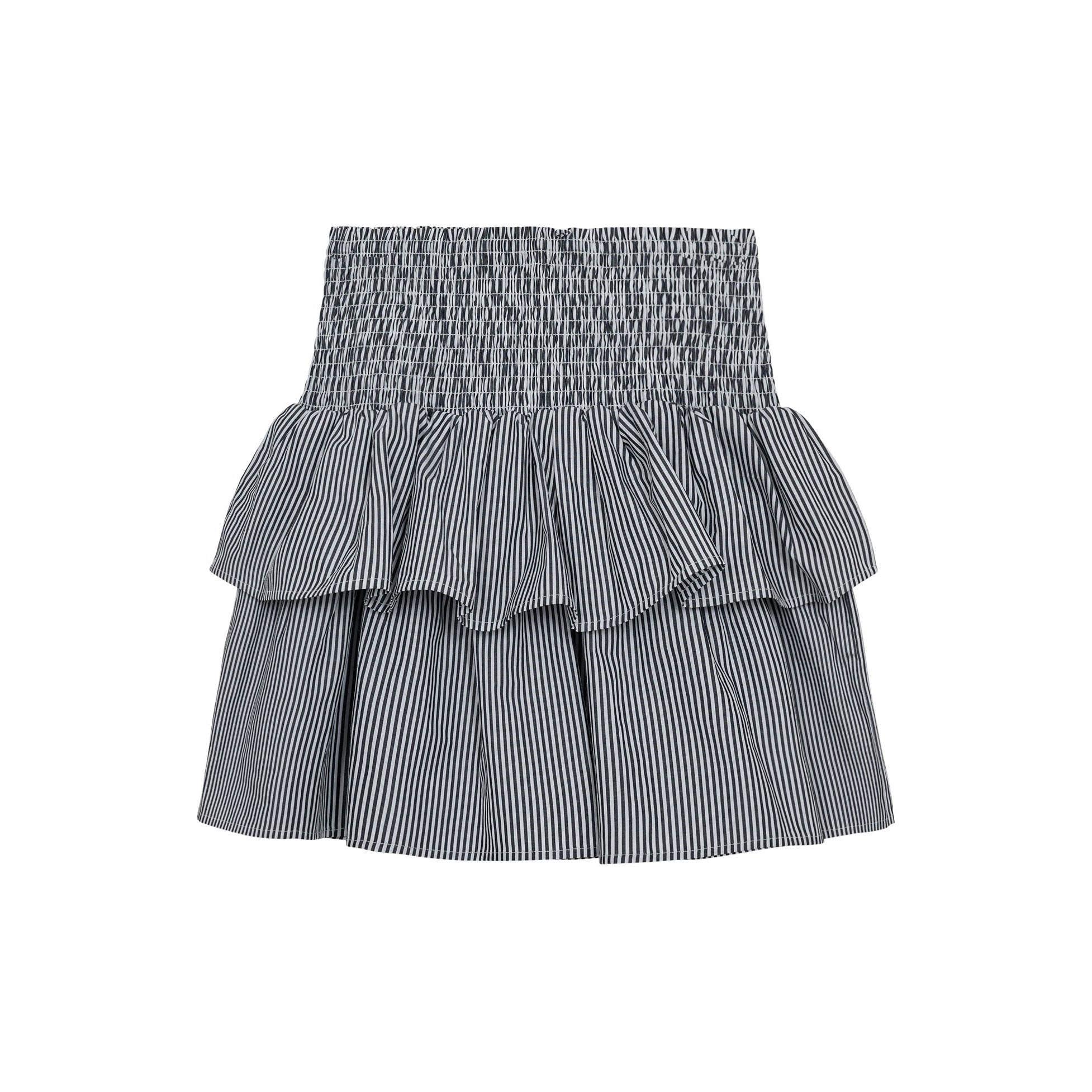 Designers Remix Black/White Stripes Harriet Mini Skirt – Ladida