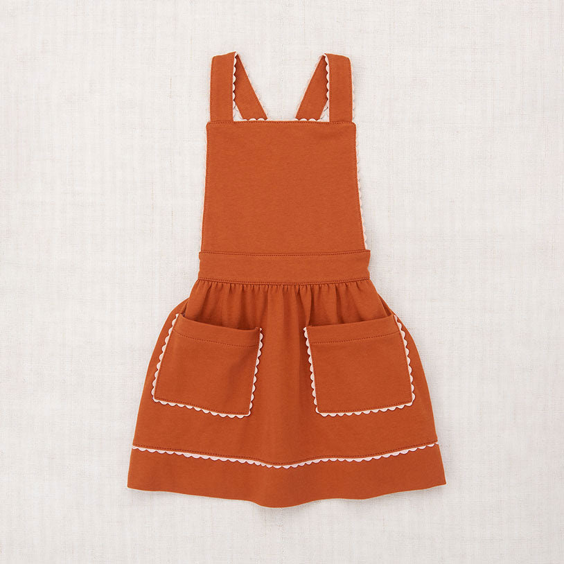 Misha and Puff Rickrack Pinafore - Terra – Ladida