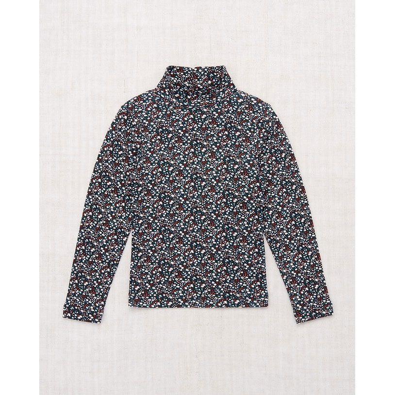 Misha and Puff Carbon Mini Floral Turtleneck