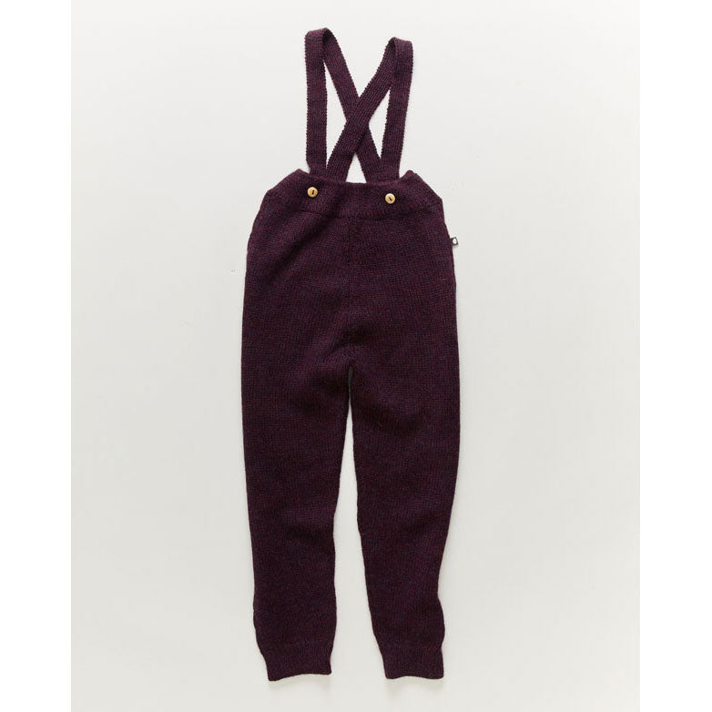 Oeuf Cable Knit Suspender Pants-Huckleberry – Ladida