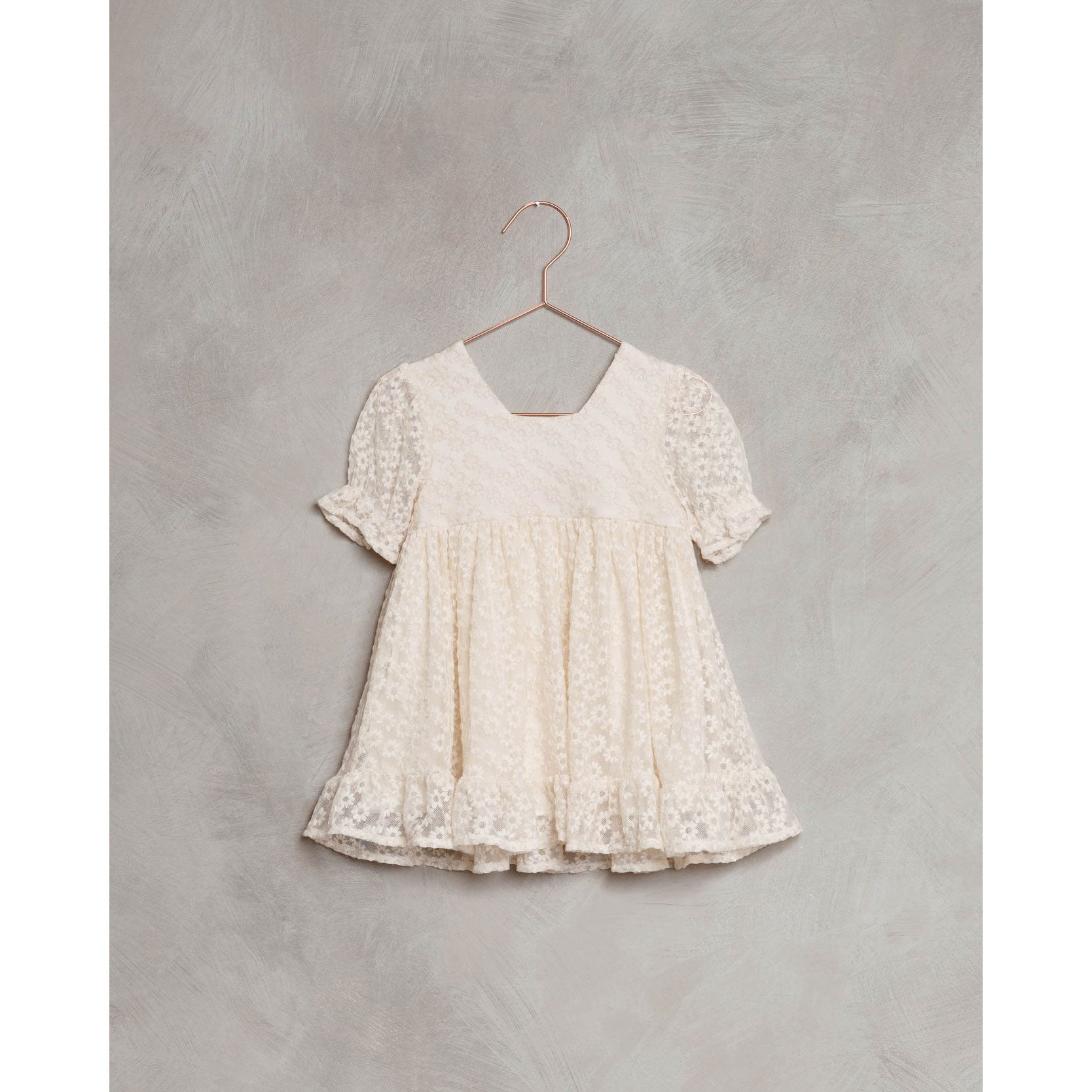 Noralee Natural Quinn Dress | Natural Floral Lace