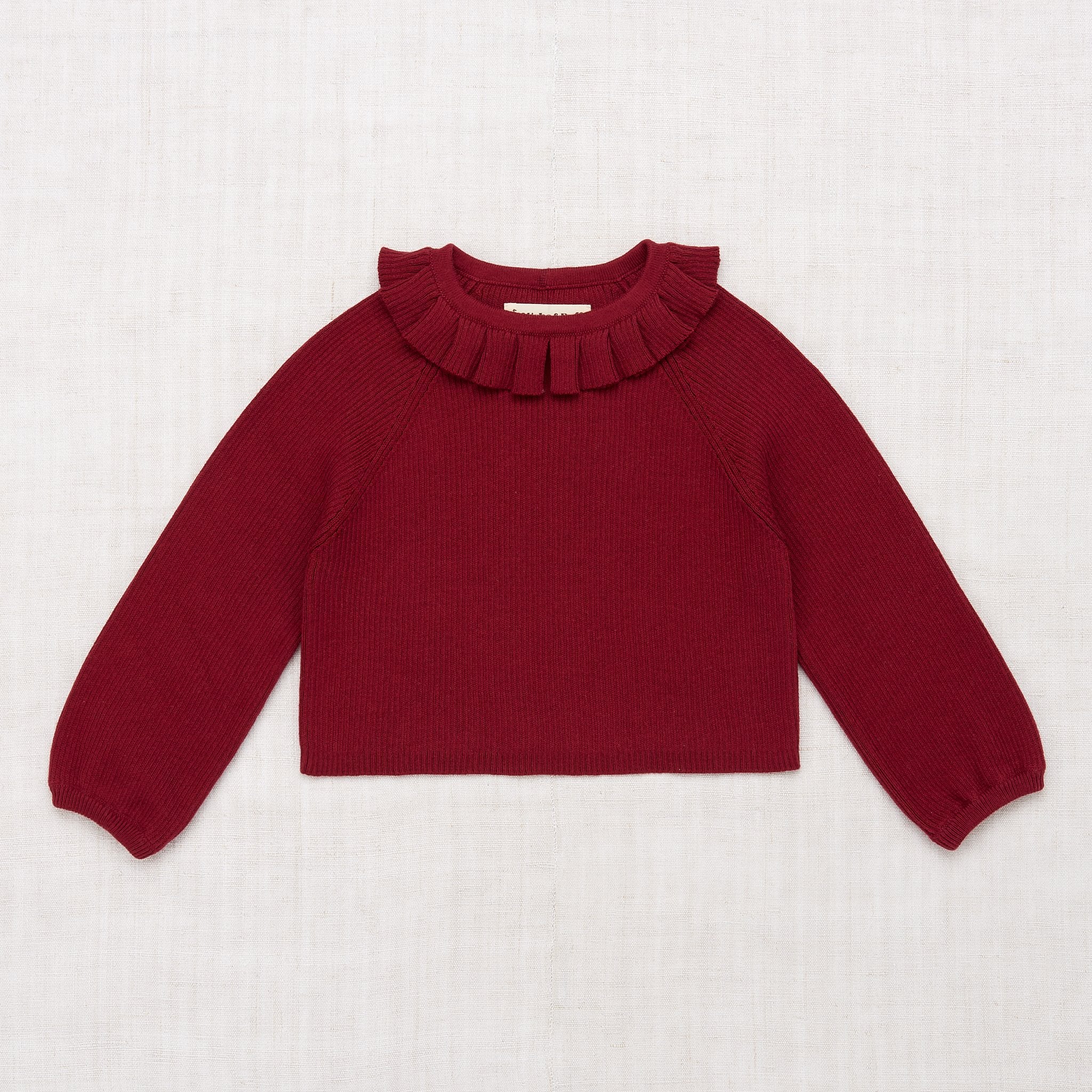 Misha and Puff Yves Long Sleeve Top - Cranberry – Ladida