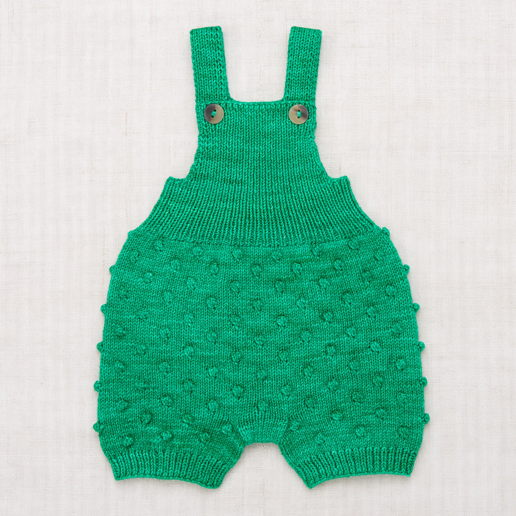 Misha and Puff Popcorn Romper - Emerald