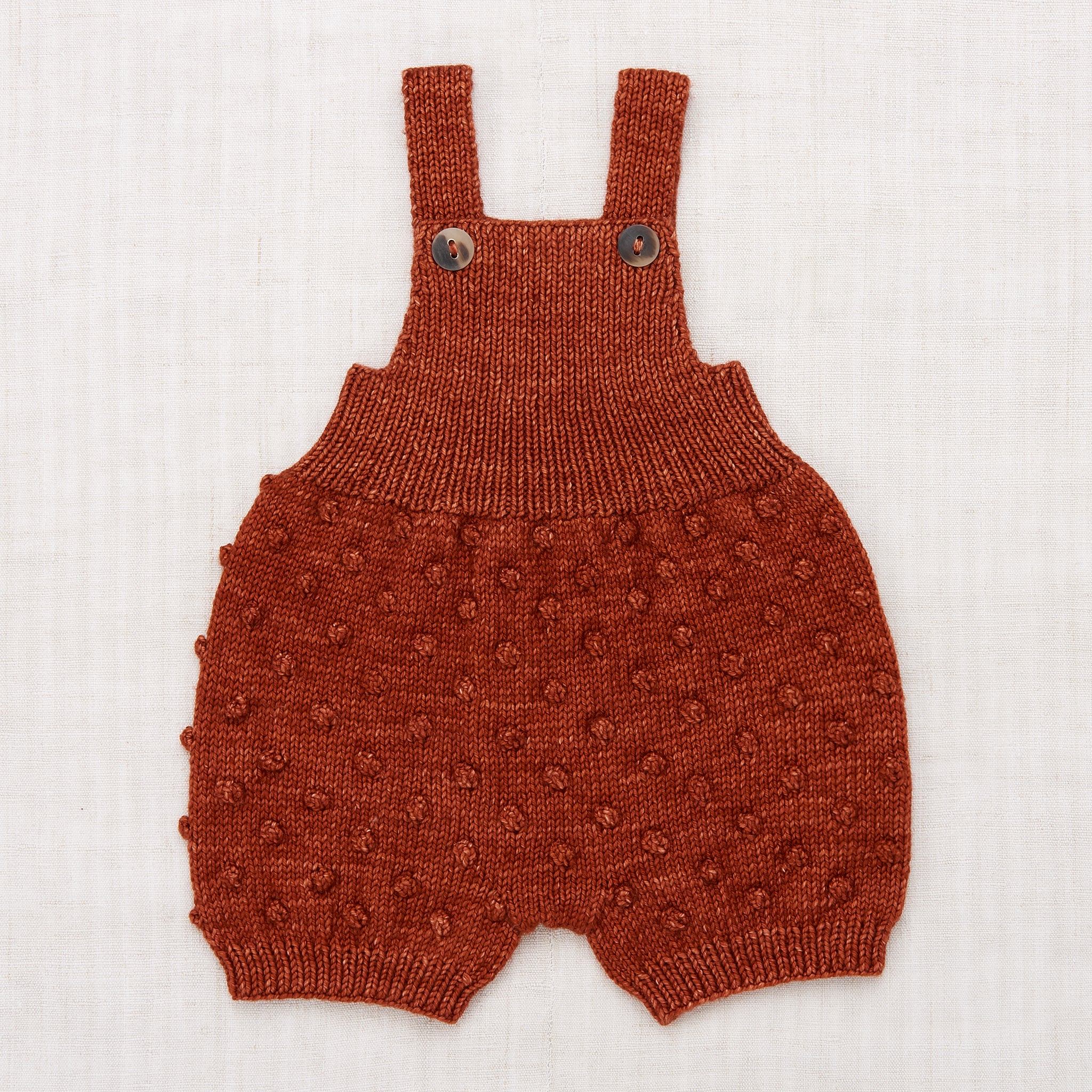 Misha and Puff Popcorn Romper - Henna