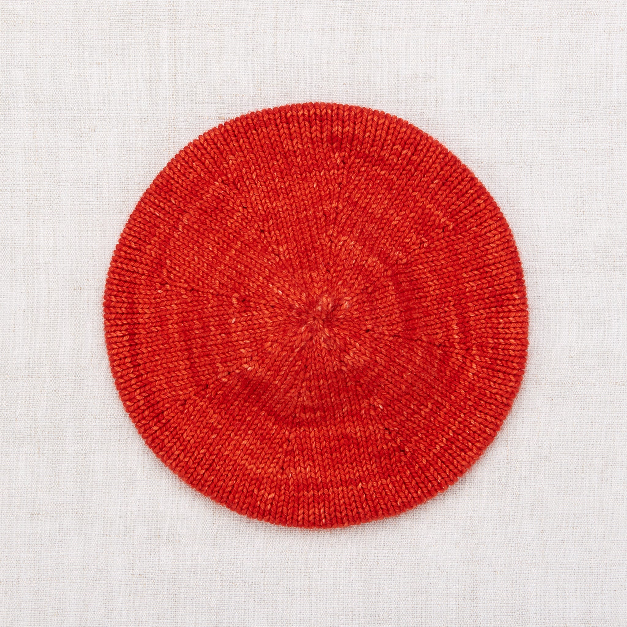 Misha and Puff Simple Beret - Red Flame