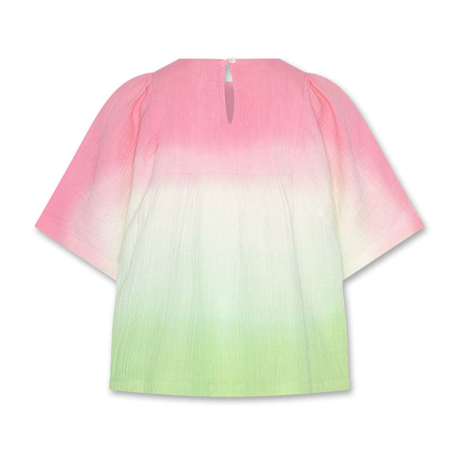 AO76 Light Green Dip Dye Deia Shirt