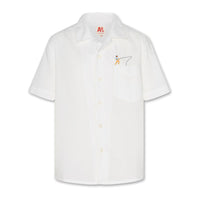 AO76 White Fisherman Hawaii Shirt