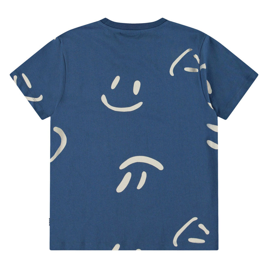 Molo Big Smiles Blue T-Shirt