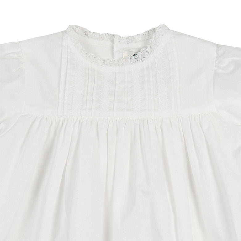 Bene Bene Off White Belle Pintuck Dress