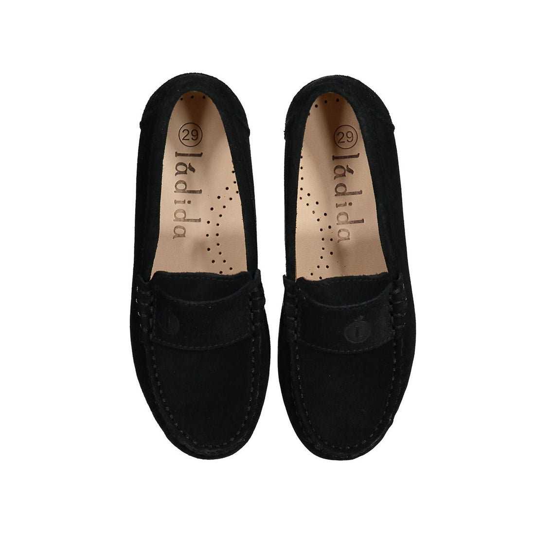 Ladida Black Suede Loafer