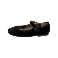 Papanatas Black Velvet Mary Janes