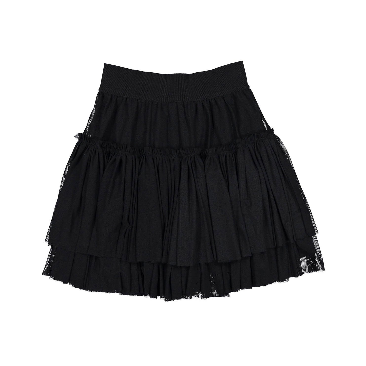 Unlabel Black Net Mesh Skirt – Ladida