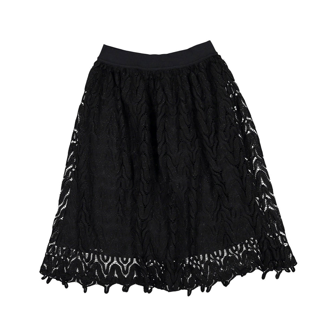 Unlabel Black Lace Skirt