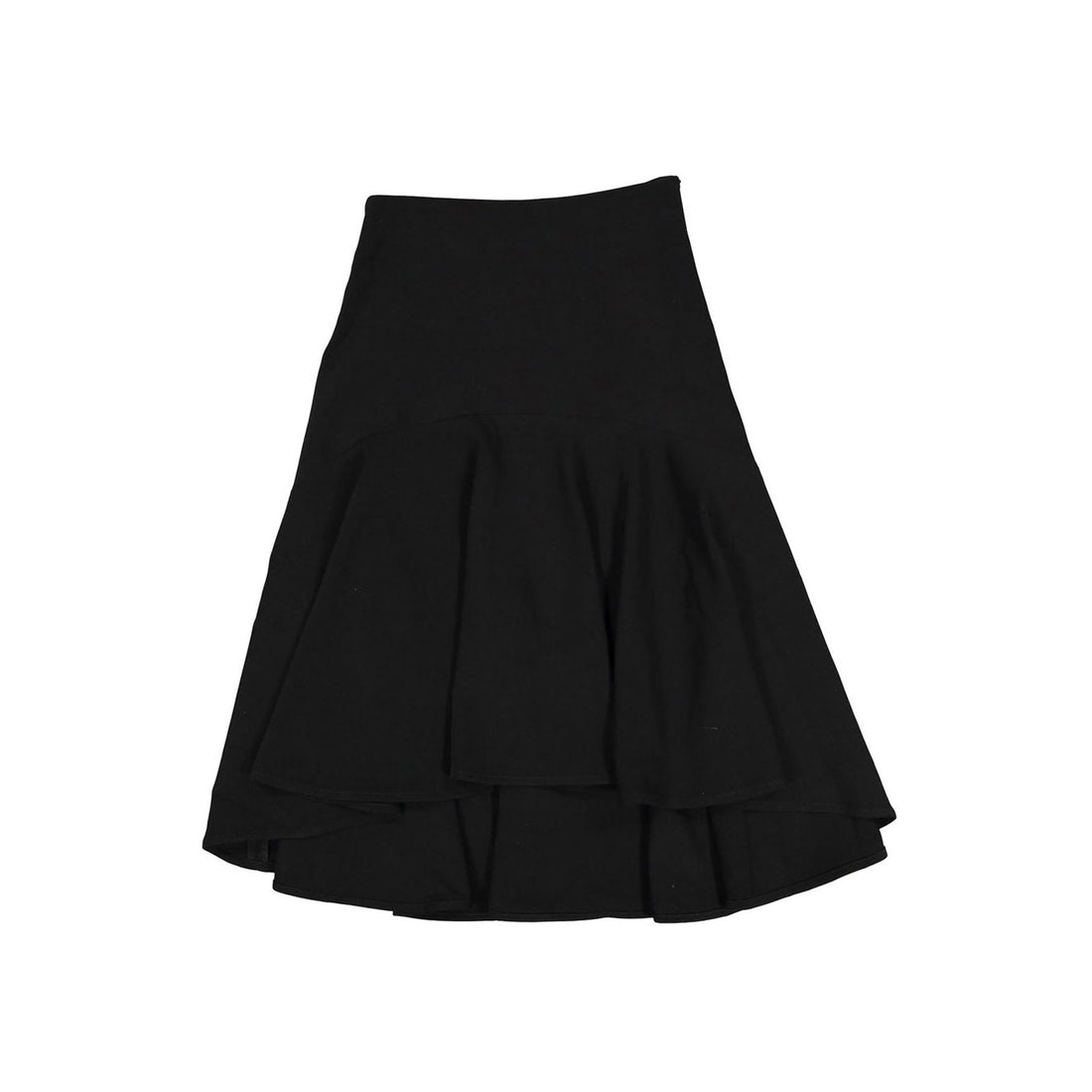 A4 Asymmetrical Black Skirt – Ladida