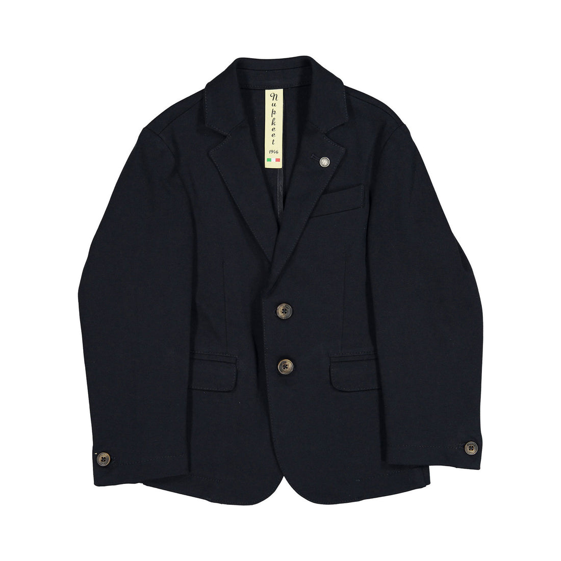 Nupkeet Dark Navy Cedro Stitch Blazer