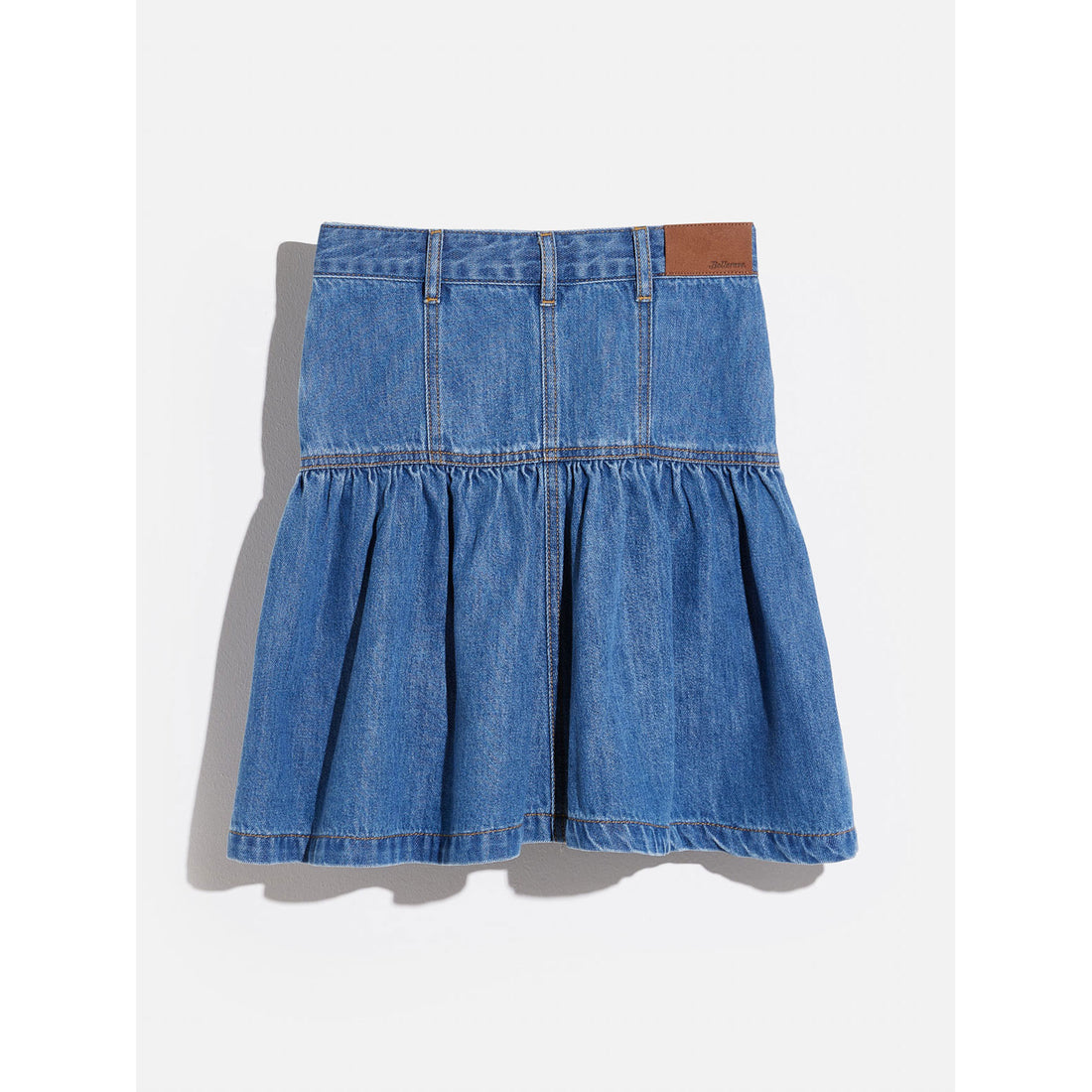 Bellerose Light Blue Bleach Pekies Skirt