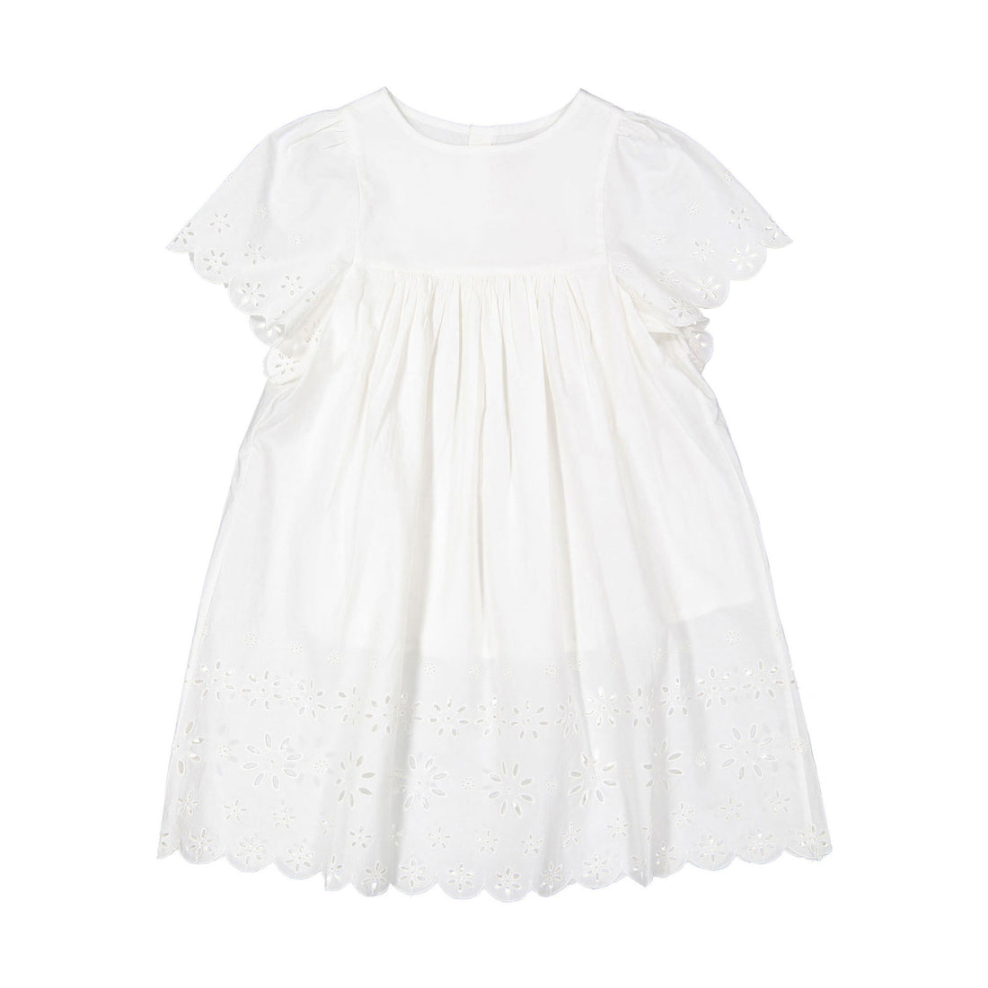 Bonpoint Milk White Francesca Dress