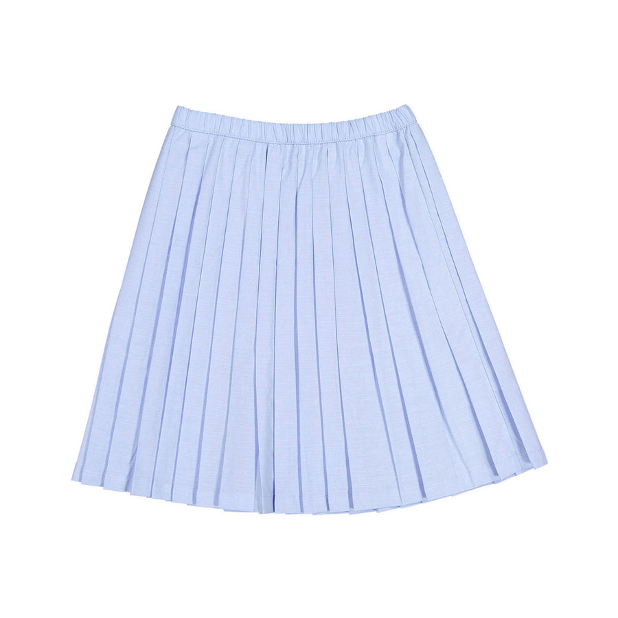 L by Ladida Baby Blue Pleated Skirt