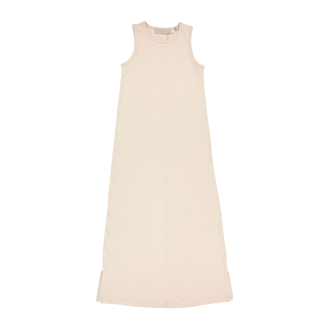 Elements Taupe A-line Tee Dress