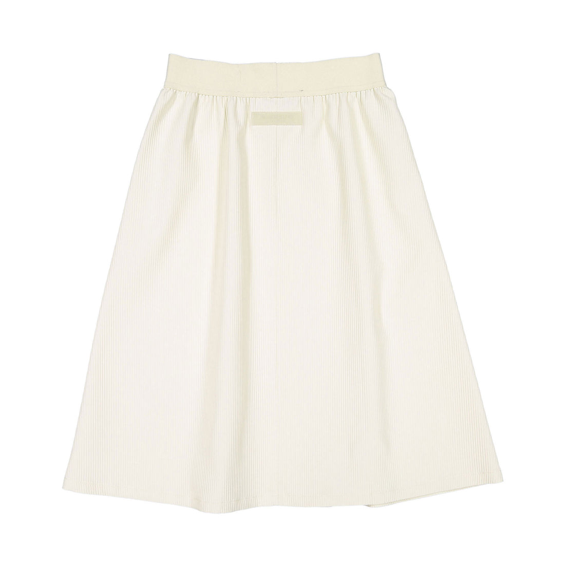 Elements Cream Ribbed Band Skirt