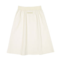 Elements Cream Ribbed Band Skirt