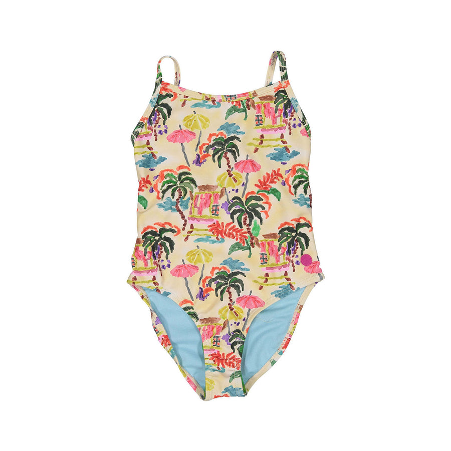 Scotch Shrunk  Sunshine Shells Allover Bathing Suit