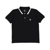 Colmar Black Logo On Chest Polo