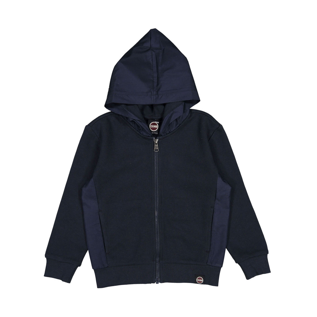 Colmar Navy Textured Zip Up Sweatshirt