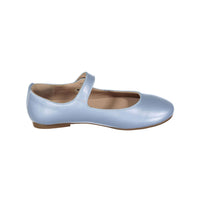 Papanatas Light Blue Metalic Mary Janes