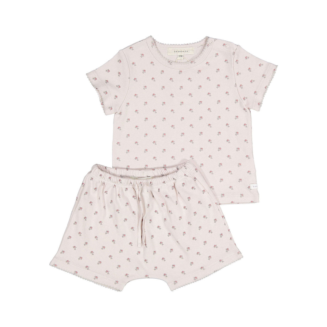 Bene Bene Light Pink Berry Pincoat Baby Set