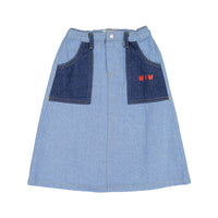 Wander and Wonder  Denim Skirt