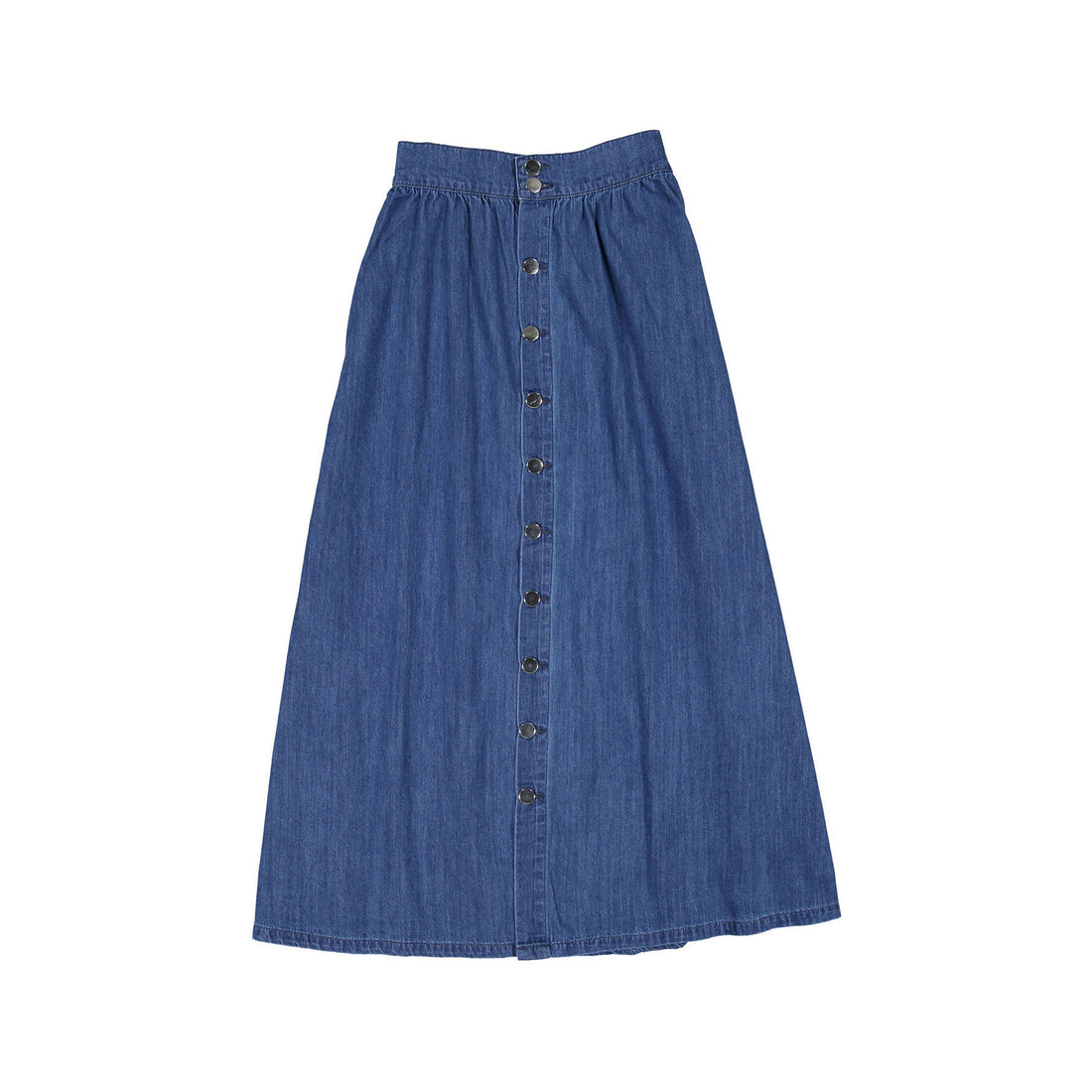 FYI Denim Button Down Skirt