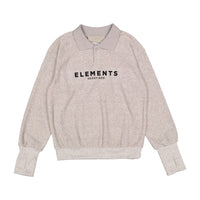 ELEMENTS EarthFuzzy Polo Sweatshirt