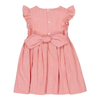 Kidiwi Old Rose Linen Emelyne Dress