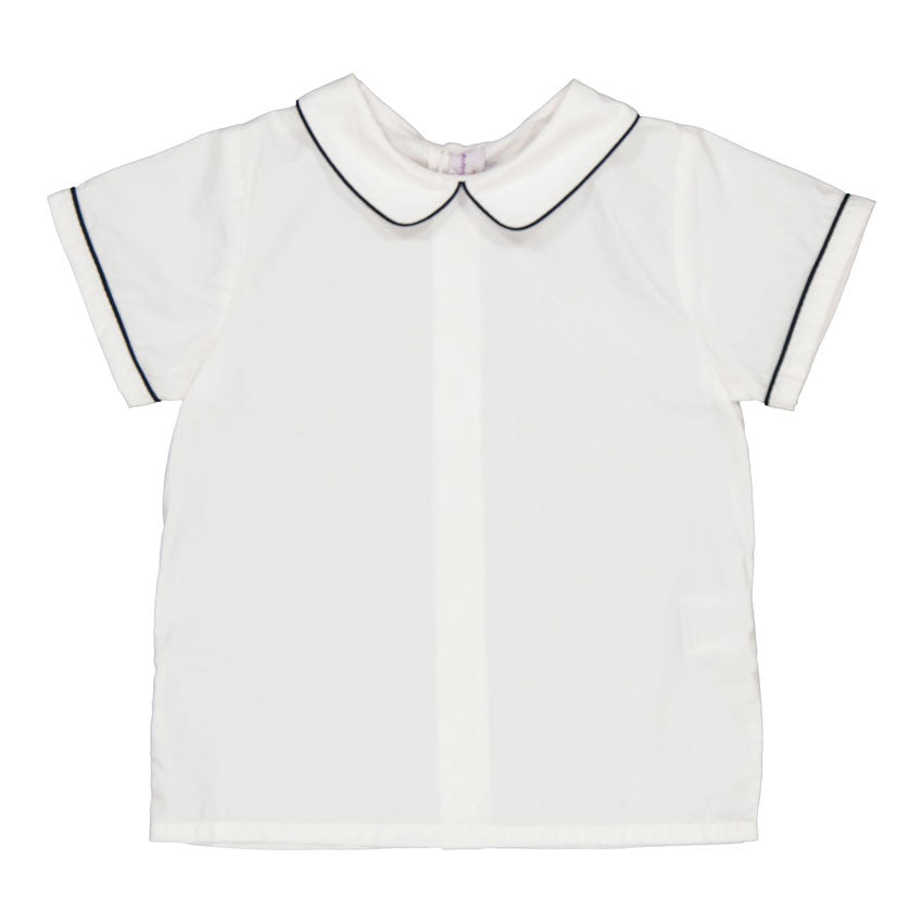 Kidiwi White Poplin Clovis Shirt