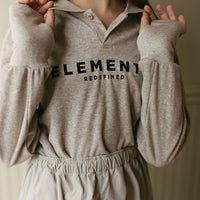 ELEMENTS EarthFuzzy Polo Sweatshirt