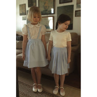 L by Ladida Baby Blue Pleated Skirt