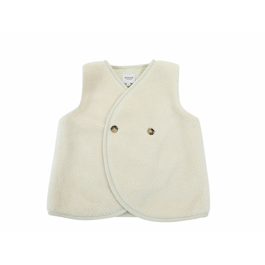 Donsje Cream Monty Gilet – Ladida