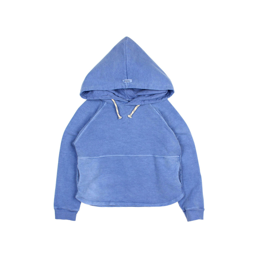 Buho Blue Surf Hood Fleece Pullover