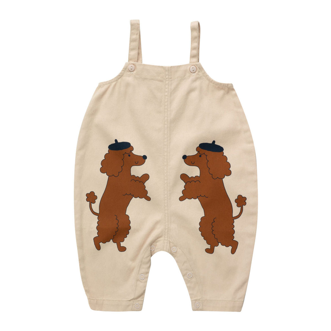 Tiny Cottons Vanilla Tiny Poodle Baby Dungaree