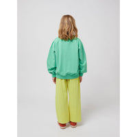 Bobo Choses Green A Day At The Beach Sweatshirt