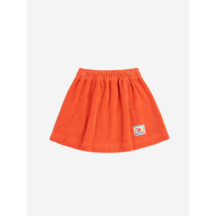 Bobo Choses Red Smiling Skirt