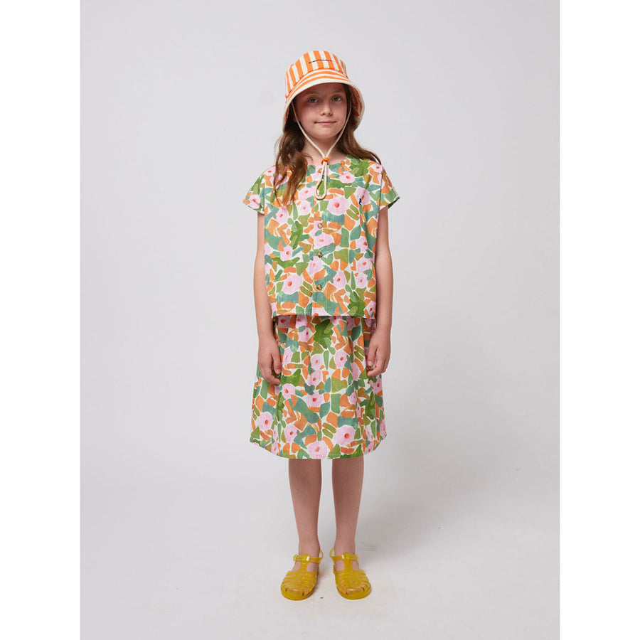 Bobo Choses Multicolor Floral All Over Midi Skirt