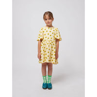 Bobo Choses Off White Sunflower All Over Dress