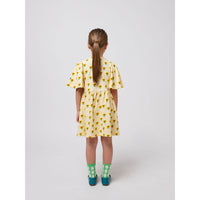 Bobo Choses Off White Sunflower All Over Dress