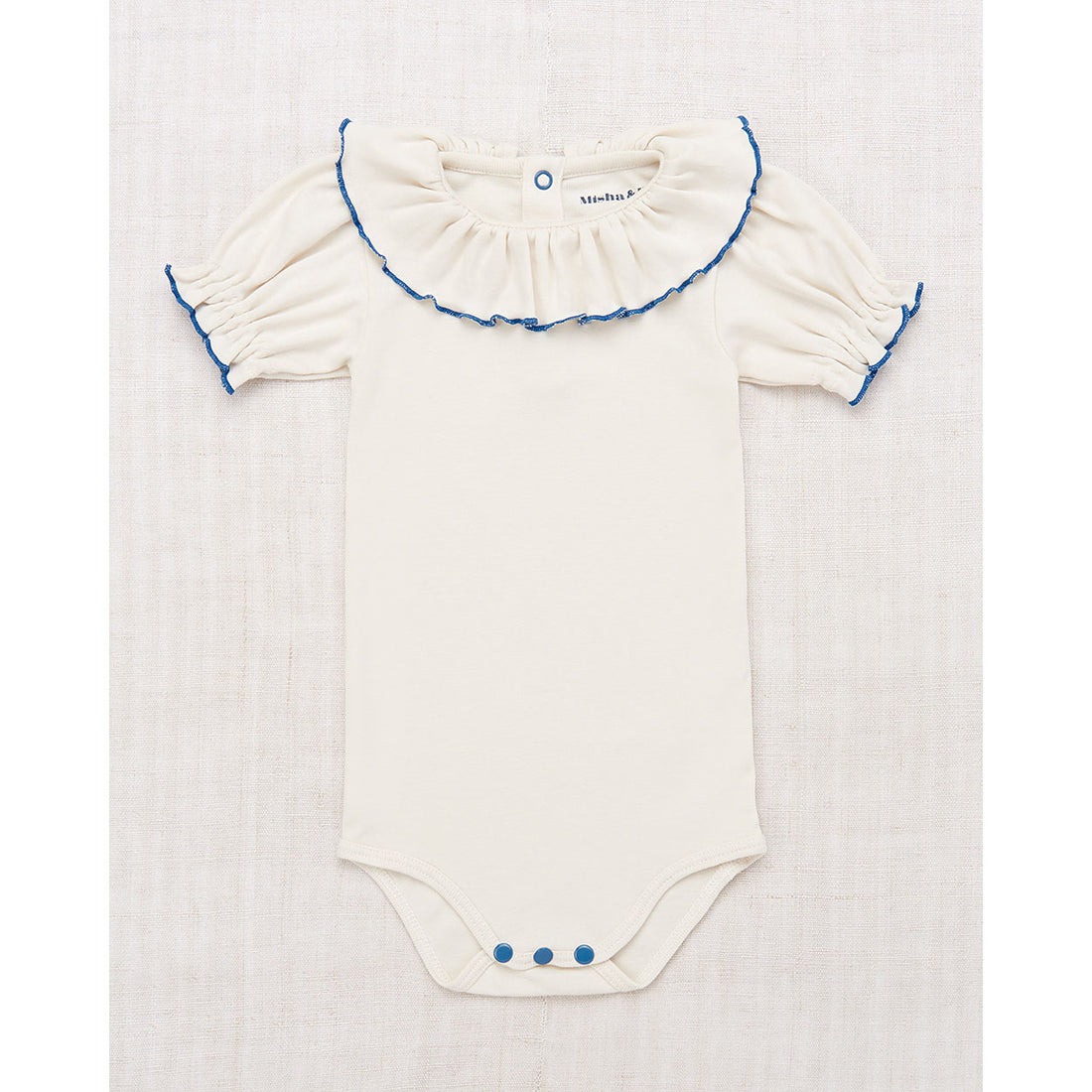 Misha and Puff Marzipan Balloon Sleeve Paloma Onesie