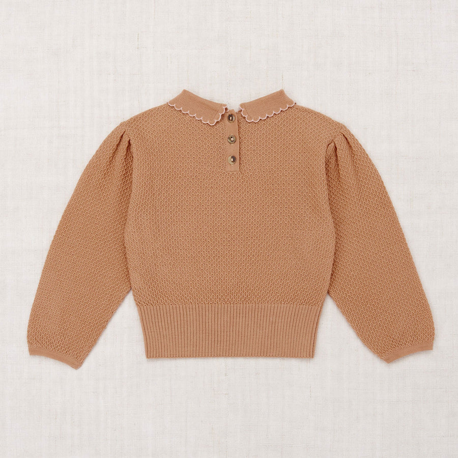 Misha and Puff Bow Joanne Sweater - Rose Gold