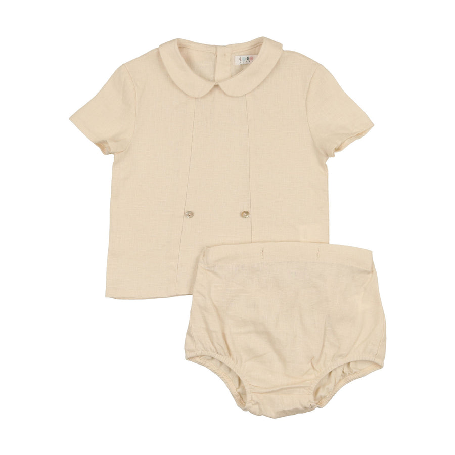 Coco Blanc Cream Peter Pan Set